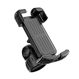 CHICAMPERA Stoßfester Und Rutschfester Handyständer Handyhalter Motorrad Lenker Telefonständer Telefonhalter Für Fahrrad Lenker Telefonhalter Telefonhalterung Fahrradzubehör PC Schwarz