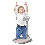 Badewannenhalterung für Babys, stehend, verstellbar, rutschfest, Stabilität – Badewannensitz faltbar mit verstellbarer Armlehne, Klemmsicherung für Eltern, Reisen, Zuhause