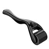 Ceeyoll Bartroller 0,5 mm, Bartroller für Bartwuchs, Bartwachstum, Dermaroller für Haare, Narbenroller, 540 Titan-Mikronadelroller für Anti-Falten, Anti-Aging
