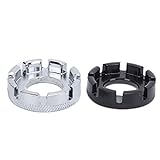 Cygmophing 2 Stücke Fahrrad Speichenschlüssel 8 Cut Open Tragbare Pocket Bike Felgeneinstellung Richtige Werkzeuge