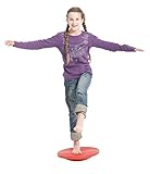 Unbekannt Gym TOP Therapiekreisel Wackelbrett Balance Board ROT 39,5 cm +Übungsanleitung