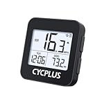 CYCPLUS GPS Fahrradcomputer Drahtlose Fahrradtacho Radcomputer IPX6 Wasserdichter Kilometerzähler GPS-Tachometer Radfahren G1(Neu Aufgerüstet)