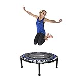 Maximus Pro Bungee-Rebounder | Stärker, leiser und mit weichere Sprungkraft | Fertig montiertes Minitrampolin für Erwachsene & Kinder | DVD & kostenlose Online-Workout-Mitgliedschaft Max 150kgs