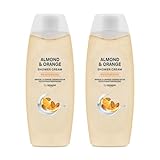 by Amazon Almond & Orange Duschgel, 2 x 500 ml