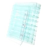 ELAYARD Transparenter PVC Türvorhang mit Glatten Winddichten Lamellen 1,2mm Stark Geeignet für Marktbereiche und Begehbare Kühlräume