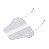 Promed Nacken Elektrode Tens, 1 Stück 130 x 110 mm, Selbstklebende Nacken-Elektrode für TENS/EMS Geräte, selbstklebende Elektroden mit 2mm-Stecker-Anschluss, Wiederverwendbar