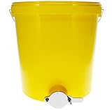 Germerott Bienentechnik Abfülleimer 25kg mit Quetschhahn zum einfachen und schnellen Abfüllen des geschleuderten Honigs. Ideal auch für Jungimker die erst kleine Mengen zum abfüllen haben.