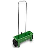 BITUXX Streuwagen Streugerät Universalstreuer Streusalz Salz Gras Rasen Dünger Saat Saatgut Garten Düngerstreuer universal 12L