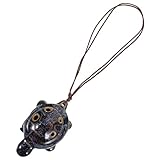 Kisangel Schildkrötenform Tragbares Instrument für Anfänger Robuste Bauweise mit Glatter Oberfläche für Musikliebhaber und Sammler Perfektes für Familie und Freunde