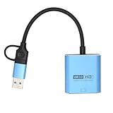 USB-zu-HD-Multimedia-Schnittstellenadapter, Praktischer USB 3.0-zu-HD-Adapter aus Aluminiumlegierung Mit Freiem Laufwerk