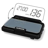 cartrend Head Up OBD2 & HUD Display Geschwindigkeitsmesser Auto Tachometer Wassertemperaturmesser Motordrehzahl, Preis-Leistungssieger, 12 V