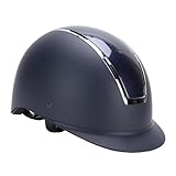 RiToEasysports Reithelm, Verstellbare Sicherheits-Reitausrüstung mit Sonnenblende für Männer und Frauen, ABS-Material für Stoßdämpfung, Passend für -4 °F Bis 122 °F für Freizeitreiten und Wettkämpfe