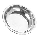 HOMSFOU Edelstahl Waagschale für Digitale Präzisionswaagen Klein Robust Wägeplatte Schmuck und Strasssteine Haushalt