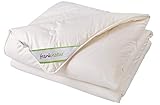 franknatur Ganzjahresdecke Lyocell Tencel Bettdecke Baumwolle KBA Bio 135x200