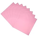 sourcing map Reaktive Tonerfolie, Deko-Folie, Transferblätter, A4, Heißfolienpapier für Laserdrucker, Scrapbooking, Wärmeübertragung, Basteln, Rosa, 100 Stück