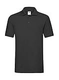 Fruit of the Loom Premium Polo S M L XL XXL 3XL auch Farbsets Schwarz L