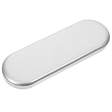 Homoyoyo Essstäbchen Etui aus Eisen mit Transparentem Deckel Kompakter Besteckkasten für Gabel Löffel und Messer Multifunktionaler Haushalts Besteckorganizer für Zuhause und Camping