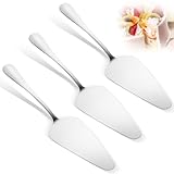 IANFAN 3 Stück Tortenheber Edelstahl, 22.5cm Tortenschaufel Pizzaheber Lasagneheber Vielseitiger Kuchenheber Tortenzubehör Servierbesteck Edelstahl Für Küchen Restaurants Partys Spülmaschinengeeignet