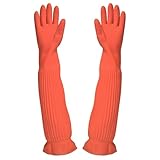 geschirrspülerhandschuhe küche lange handschuhe gummihandschuhe wasserdicht gummihandschuhe haushaltshandschuhe wiederverwendbar reinigungshandschuhe zum bemalen garten haus