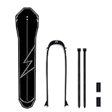 Fahrrad-Schutzblech – 43,5 cm breiter Fahrrad-Schutzblech – Hinterer Kotflügel tragbar – Universale schnelle Demontage Fahrrad-Schutzblech für Schotterstraße, Berge Fahrräder