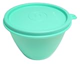 Tupperware Sommer Drops Schüssel mit Hängedeckel auslaufsicher Hitparade Frischedrops 350ml 350 ml Frischhaltedose türkis