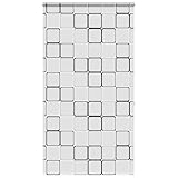 vidaXL Duschrollo mit Kassette 140x240 cm Stoffbreite 136 cm, Duschvorhang, Badewannenvorhang, Seitenzugrollo, Dusche Rollo, Badewannenrollo