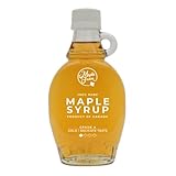 MapleFarm - Reiner kanadischer Ahornsirup Gold - Zarter Geschmack, Klasse A - Flasche 189 ml (250 g) - Pure maple syrup - Ahornsaft
