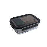 VOSMII Lunchbox Glasfutter-Speichercontainer mit Deckel für die Küche, können Früchte halten, kann als Bento-Box verwendet werden