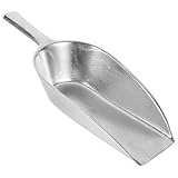 Hemobllo Getreideschaufel Aluminium Fütterungsschaufel Viehfutterschaufel Retro für Hof Garten Park