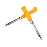 TOYANDONA 2stücke Angelrutenhalter Rutenablage Bodenbefestigung Für Uferangeln Brandungsrutenhalter Strandrutenhalter Aus Edelstahl Und Pvc Mit Erdspieß Für Strand Ufer Und Pierangeln