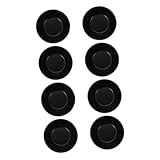 IWOWHERO 8 Stück 8 teiliges Backförmchen aus Kohlenstoffstahl Antihaftbeschichtete Puddingform Kompakt Leicht mit Schneller Wärmeleitung für Gleichmäßiges Backen für Haushalt und