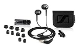 Sennheiser CX 400-II Precision Stereo-In-Ear-Kopfhörer (1,2 m Kabellänge, 3,5 mm Klinkenstecker, Earadapterset S/M/L, Tragetasche) schwarz