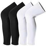 ERNZI 2 Paar Kompressions-Beinmanschette Idealer Begleiter für Sport und Outdoor-Aktivitäten, schützen Ihre Beine beim Laufen, Basketball