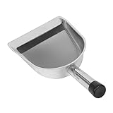 IWOWHERO Dickes Kehrblech mit Ergonomischem Griff Handliche Kleine Reinigungsschaufel für Haushalt Langlebiges Haushaltsreinigungswerkzeug zur Wohnungsübergabe