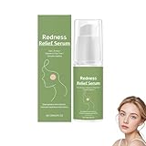 Gesichtspflege, Hautberuhigendes Anti-Rötungen Serum, Gesichtspflege mit Vitamin E – Spendet Feuchtigkeit, Beruhigt die Haut und mildert Rötungen sowie Anzeichen von Hautalterung, 30 ml, 1PC