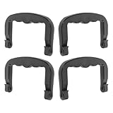 Tofficu Kunststoff Käfiggriffe 4 Stück für Haustierkäfige und Hundeboxen Ergonomische Griffe für Außenkäfige Geeignet für Kleine Tiere Wie Kaninchen und Hamster