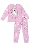 Chicco, Pyjama mit Einhornmotiv, Pyjama Set aus Baumwolle, Kinderkleidung für Mädchen, Designed in Italy