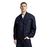 G-Star RAW Men's Bend Denim jacket, Blau (worn in deep frisian night D25178-4639-G831), L