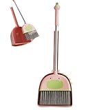 Kleinkindbesen Und Reinigungsset - 7.28x5.12x22.05 Zoll Kinderstaubpan Combo, Bildungsspielzubehör, Multifunktionale Innenräume Mit Kehrtätigkeiten | Lernaktivitäten Spielzeug Für Kindergarten -Vorsch