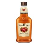 Four Roses – Bourbon Whiskey mit Frucht- und Gewürzaromen – Aromatisch und fruchtig-würzig mit einem milden Finish – 1 x 0,7 L