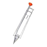 Dualoai Setzlings-Umpflanzer manuell, Werkzeug für Zwiebelpflanzen mit langem Griff, Gartenhilfe