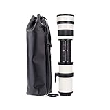 JINTU 420-800mm f/8.3 Telefoto Kamera Objektiv für Canon 4000D 80D 90D T3i T5 T5i T6i T6s T7 T7I T8I 1200D 60D 70D 2000D 6D 7D 4000D D3100 D5600 D5500 D5200 D5400 D3200 D90