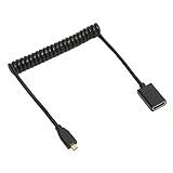 EBTOOLS an Weibliche Kabel 8K 60 Hz 48 Gbit/S Coiled Video -Adapter für Tablets, HDTVs, Kameras und Mehr