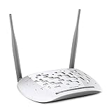 TP-Link 300 Mbps Wireless N USB VDSL/ADSL Modem Router, Single-Band, Broadband Speed Up to 100 Mbps, Versatile Connectivity, 4xFast Ports, USB 2.0 (TD-W9970) (Generalüberholt)
