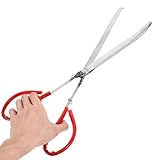 BESTonZON Haustier-clip Schneckenzange Buffetzange Grillzange Krabbenzange Pick-up-zange Scherenzange Servierzange Aus Metall Krabbenclip Greifzange Kohlezange Rostfreier Stahl Zinklegierung