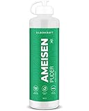 Silberkraft Ameisenpuder gegen Ameisen und Insekten 500 ml, zu 100% aus Kieselgur- Ameisenpulver - geruchloses Ameisenmittel für Haus & Garten, Sofort- und Langzeitwirkung