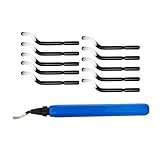 Entgratwerkzeug-Set RB1000 mit Drehgelenk, 360-Grad-Drehkopf für Metall, Harz, Aluminium, 3D-Druckrohr