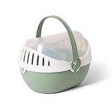 Nobby Transportbox ELMO, Nager, mittel, botanikgrün, 30,5 x 24,5 x 20,5 cm