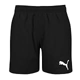 Puma Jungen Shorts Badebekleidung, Schwarz, 152 EU