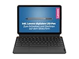 Lenovo IdeaPad Duet Chromebook 26,4 cm (10,1 Zoll, 1920x1200, Full HD, WideView, Touch) ChromeOS Tablet (MediaTek P60T, 4GB RAM, 64GB eMMC, ARM Mali-G72 MP3, ChromeOS) blau-grau + Stift